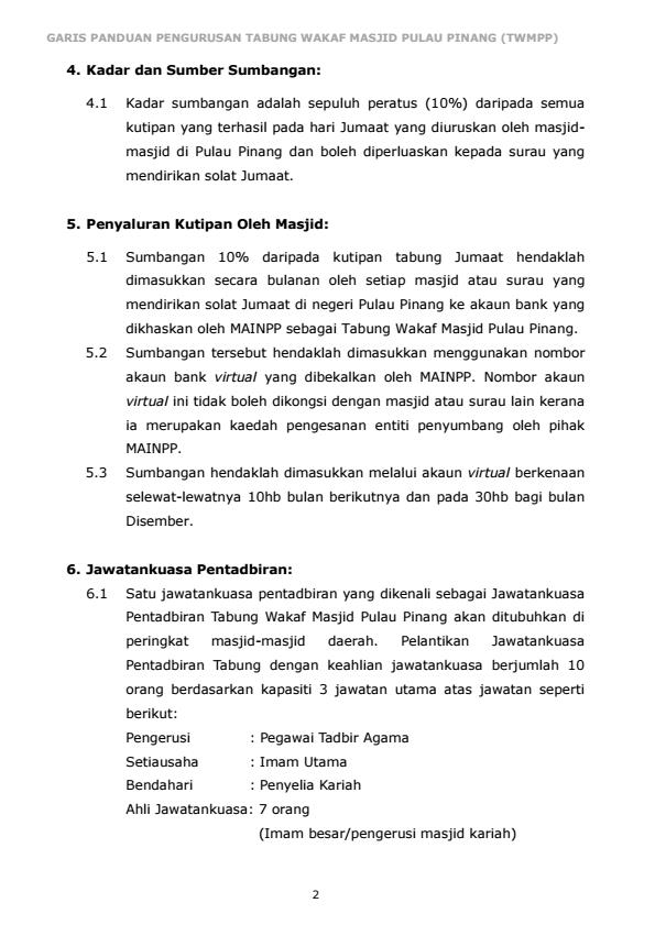 GARIS PANDUAN PENGURUSAN TABUNG WAKAF MASJID PULAU PINANG conv 1